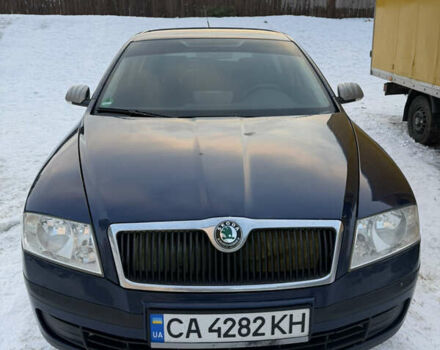 Синий Шкода Октавия, объемом двигателя 1.6 л и пробегом 183 тыс. км за 7100 $, фото 1 на Automoto.ua