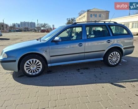 Синий Шкода Октавия, объемом двигателя 1.6 л и пробегом 165 тыс. км за 6100 $, фото 1 на Automoto.ua