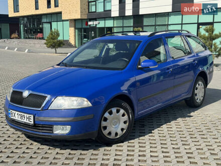 Шкода Октавия 2008 в Хмельницком на Automoto.ua Синий Шкода Октавия, объемом двигателя 1.6 л и пробегом 230 тыс. км за 6300 $, фото 1 на Automoto.ua