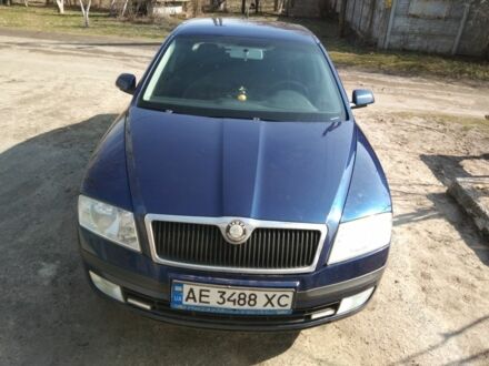 Шкода Октавия 2008 в Днепре (Днепропетровске) на Automoto.ua Синий Шкода Октавия, объемом двигателя 2 л и пробегом 215 тыс. км за 5500 $, фото 1 на Automoto.ua