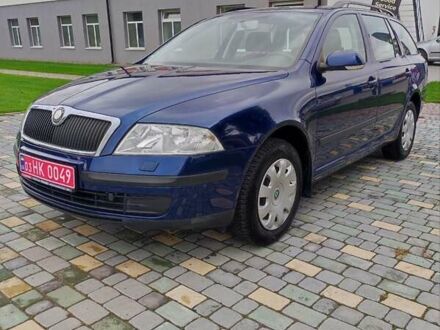 Шкода Октавия 2008 в Каменце-Подольском на Automoto.ua Синий Шкода Октавия, объемом двигателя 1.6 л и пробегом 220 тыс. км за 6500 $, фото 1 на Automoto.ua