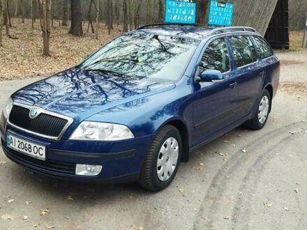Шкода Октавия 2008 в Фастове на Automoto.ua Синий Шкода Октавия, объемом двигателя 1.6 л и пробегом 192 тыс. км за 7250 $, фото 1 на Automoto.ua