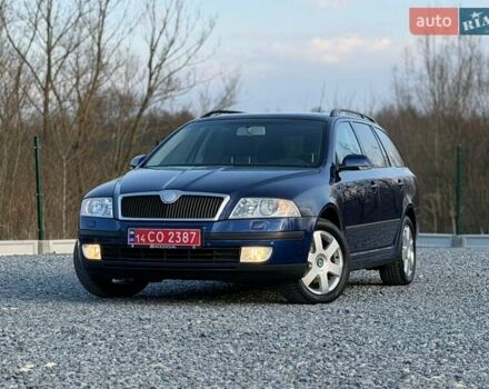 Синий Шкода Октавия, объемом двигателя 1.6 л и пробегом 187 тыс. км за 5590 $, фото 1 на Automoto.ua