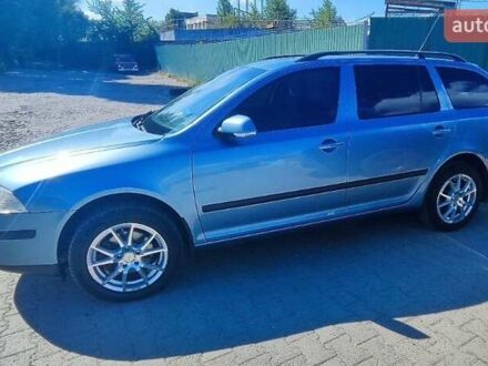 Синий Шкода Октавия, объемом двигателя 2 л и пробегом 151 тыс. км за 8500 $, фото 1 на Automoto.ua