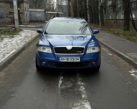 Синий Шкода Октавия, объемом двигателя 2 л и пробегом 314 тыс. км за 6850 $, фото 1 на Automoto.ua