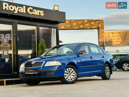 Синий Шкода Октавия, объемом двигателя 1.6 л и пробегом 216 тыс. км за 6800 $, фото 1 на Automoto.ua