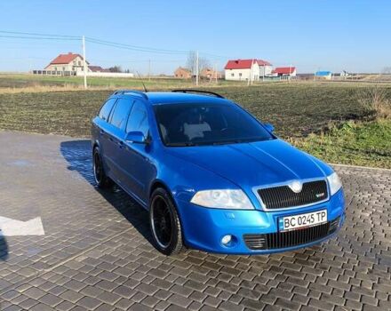 Синий Шкода Октавия, объемом двигателя 1.98 л и пробегом 240 тыс. км за 6500 $, фото 1 на Automoto.ua
