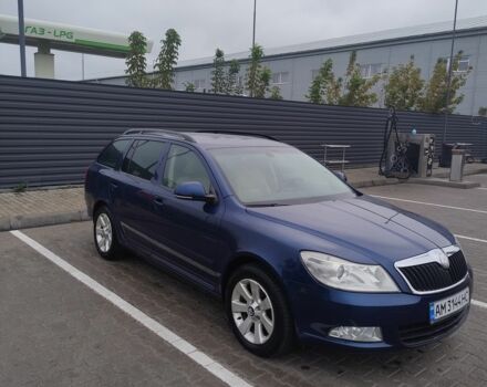 Синий Шкода Октавия, объемом двигателя 1.4 л и пробегом 250 тыс. км за 6500 $, фото 1 на Automoto.ua