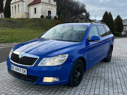 Синий Шкода Октавия, объемом двигателя 1.6 л и пробегом 245 тыс. км за 6800 $, фото 1 на Automoto.ua