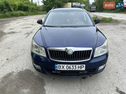 Шкода Октавія 2009 у Каменце-Подольском на Automoto.ua Синій Шкода Октавія, об'ємом двигуна 1.6 л та пробігом 290 тис. км за 5100 $, фото 1 на Automoto.ua