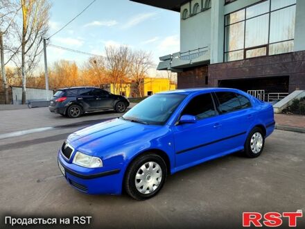 Шкода Октавия 2009 в Сумах на Automoto.ua Синий Шкода Октавия, объемом двигателя 1.6 л и пробегом 200 тыс. км за 5650 $, фото 1 на Automoto.ua
