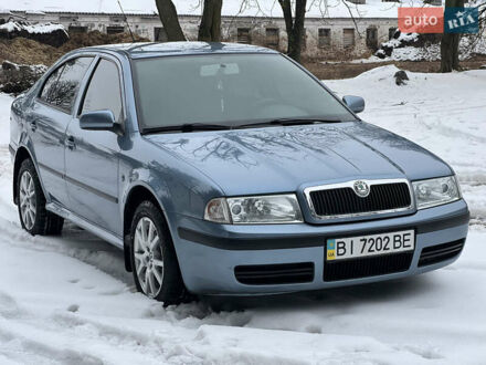 Синий Шкода Октавия, объемом двигателя 1.9 л и пробегом 146 тыс. км за 7950 $, фото 1 на Automoto.ua