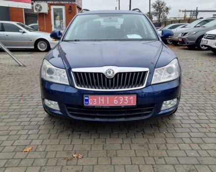 Синий Шкода Октавия, объемом двигателя 1.4 л и пробегом 235 тыс. км за 7500 $, фото 1 на Automoto.ua