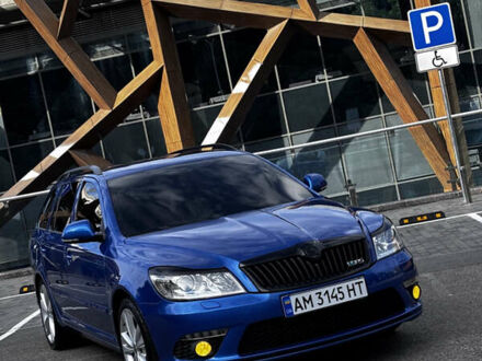 Синий Шкода Октавия, объемом двигателя 1.98 л и пробегом 199 тыс. км за 10500 $, фото 1 на Automoto.ua