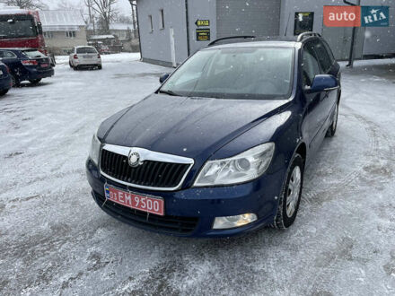 Шкода Октавия 2010 в Луцке на Automoto.ua Синий Шкода Октавия, объемом двигателя 1.6 л и пробегом 252 тыс. км за 6999 $, фото 1 на Automoto.ua