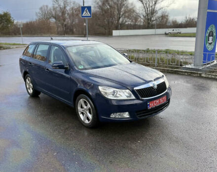 Синий Шкода Октавия, объемом двигателя 1.6 л и пробегом 215 тыс. км за 9500 $, фото 1 на Automoto.ua