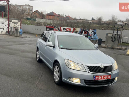 Синий Шкода Октавия, объемом двигателя 1.4 л и пробегом 213 тыс. км за 7599 $, фото 1 на Automoto.ua