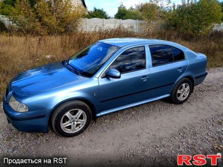 Синій Шкода Октавія, об'ємом двигуна 1.6 л та пробігом 206 тис. км за 5300 $, фото 1 на Automoto.ua