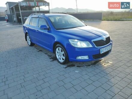 Шкода Октавія 2010 у Тячеве на Automoto.ua Синій Шкода Октавія, об'ємом двигуна 1.6 л та пробігом 287 тис. км за 6700 $, фото 1 на Automoto.ua