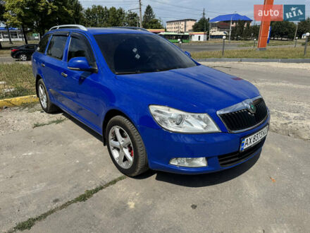 Синий Шкода Октавия, объемом двигателя 1.99 л и пробегом 204 тыс. км за 9300 $, фото 1 на Automoto.ua