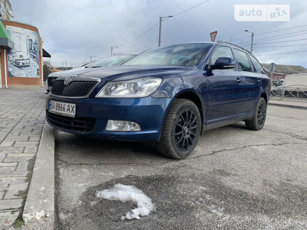 Синий Шкода Октавия, объемом двигателя 1.8 л и пробегом 307 тыс. км за 7000 $, фото 1 на Automoto.ua