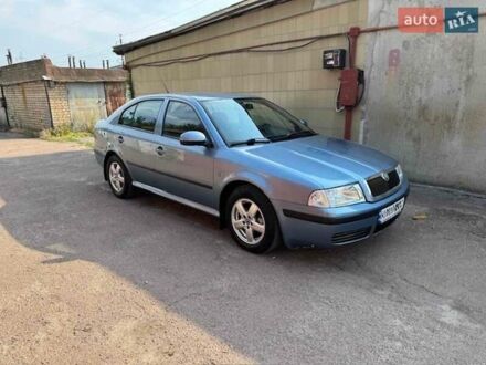 Синий Шкода Октавия, объемом двигателя 1.6 л и пробегом 170 тыс. км за 6900 $, фото 1 на Automoto.ua