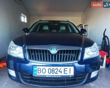 Синий Шкода Октавия, объемом двигателя 1.97 л и пробегом 215 тыс. км за 10400 $, фото 1 на Automoto.ua
