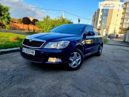 Шкода Октавия 2011 в Луцке на Automoto.ua Синий Шкода Октавия, объемом двигателя 1.6 л и пробегом 184 тыс. км за 7200 $, фото 1 на Automoto.ua