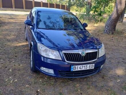 Шкода Октавия 2011 в Кобеляках на Automoto.ua Синий Шкода Октавия, объемом двигателя 1.6 л и пробегом 311 тыс. км за 6500 $, фото 1 на Automoto.ua