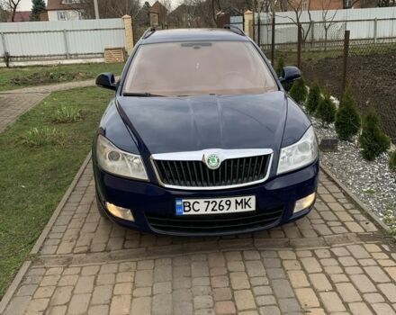 Синий Шкода Октавия, объемом двигателя 1.6 л и пробегом 298 тыс. км за 7500 $, фото 1 на Automoto.ua
