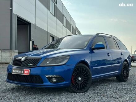 Шкода Октавия 2011 в Львове на Automoto.ua Синий Шкода Октавия, объемом двигателя 2 л и пробегом 319 тыс. км за 9590 $, фото 1 на Automoto.ua