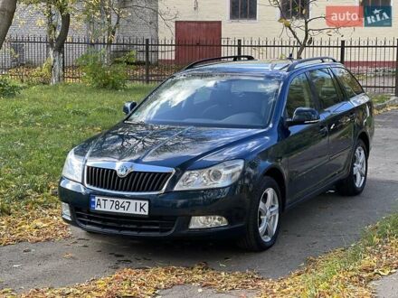 Шкода Октавия 2011 в Калуше на Automoto.ua Синий Шкода Октавия, объемом двигателя 1.99 л и пробегом 278 тыс. км за 9499 $, фото 1 на Automoto.ua