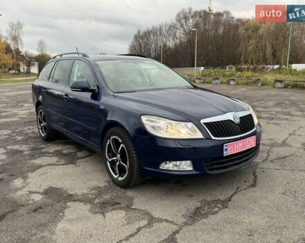 Синий Шкода Октавия, объемом двигателя 1.6 л и пробегом 245 тыс. км за 8490 $, фото 1 на Automoto.ua