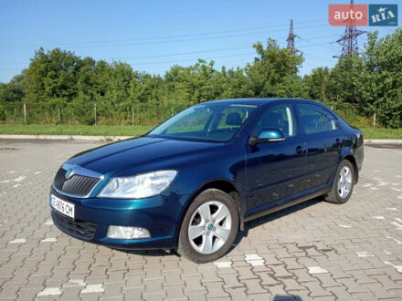 Синий Шкода Октавия, объемом двигателя 1.6 л и пробегом 312 тыс. км за 8500 $, фото 1 на Automoto.ua