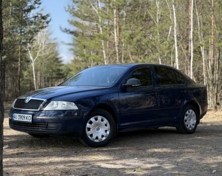 Синий Шкода Октавия, объемом двигателя 1.6 л и пробегом 218 тыс. км за 6499 $, фото 1 на Automoto.ua