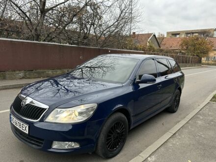 Синий Шкода Октавия, объемом двигателя 1.6 л и пробегом 320 тыс. км за 6300 $, фото 1 на Automoto.ua