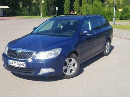 Шкода Октавия 2012 в Каневе на Automoto.ua Синий Шкода Октавия, объемом двигателя 1.6 л и пробегом 285 тыс. км за 8200 $, фото 1 на Automoto.ua