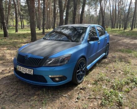 Синий Шкода Октавия, объемом двигателя 2 л и пробегом 120 тыс. км за 12986 $, фото 1 на Automoto.ua