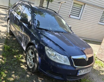 Синій Шкода Октавія, об'ємом двигуна 2 л та пробігом 200 тис. км за 9849 $, фото 1 на Automoto.ua