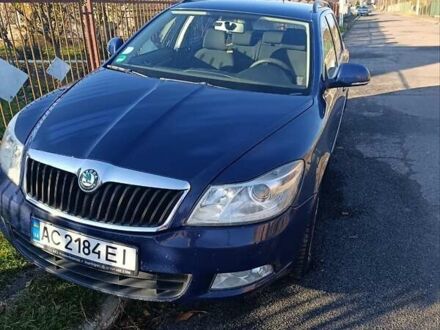 Синий Шкода Октавия, объемом двигателя 1.6 л и пробегом 290 тыс. км за 6600 $, фото 1 на Automoto.ua