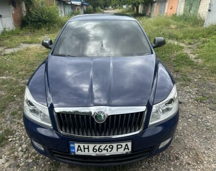 Синий Шкода Октавия, объемом двигателя 2 л и пробегом 230 тыс. км за 8700 $, фото 1 на Automoto.ua