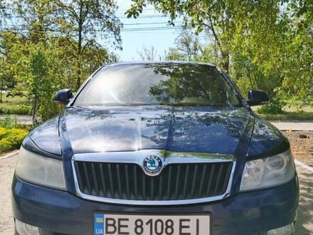 Шкода Октавия 2012 в Новом Буге на Automoto.ua Синий Шкода Октавия, объемом двигателя 1.6 л и пробегом 244 тыс. км за 6400 $, фото 1 на Automoto.ua