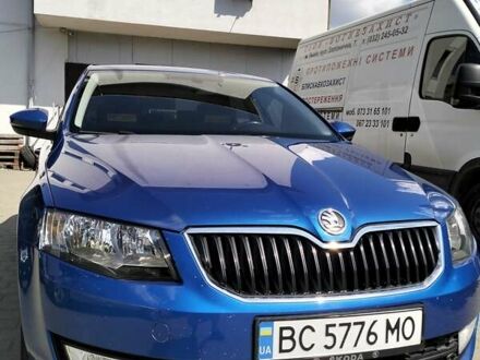 Шкода Октавия 2014 в Львове на Automoto.ua Синий Шкода Октавия, объемом двигателя 1.6 л и пробегом 230 тыс. км за 11500 $, фото 1 на Automoto.ua