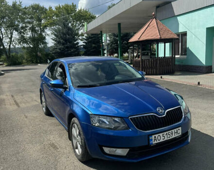 Синий Шкода Октавия, объемом двигателя 2 л и пробегом 230 тыс. км за 9500 $, фото 1 на Automoto.ua