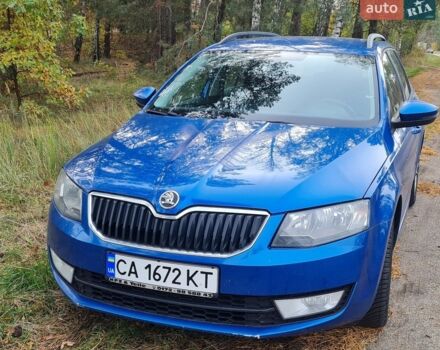 Синий Шкода Октавия, объемом двигателя 1.6 л и пробегом 164 тыс. км за 12500 $, фото 1 на Automoto.ua