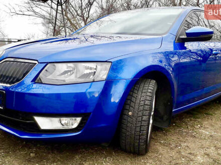 Синий Шкода Октавия, объемом двигателя 1.4 л и пробегом 118 тыс. км за 13999 $, фото 1 на Automoto.ua