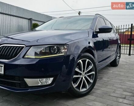 Синий Шкода Октавия, объемом двигателя 1.6 л и пробегом 190 тыс. км за 10950 $, фото 1 на Automoto.ua