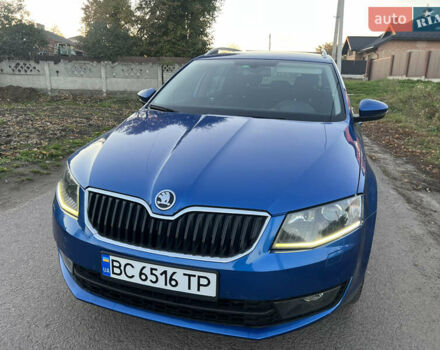 Синий Шкода Октавия, объемом двигателя 1.8 л и пробегом 306 тыс. км за 12500 $, фото 1 на Automoto.ua