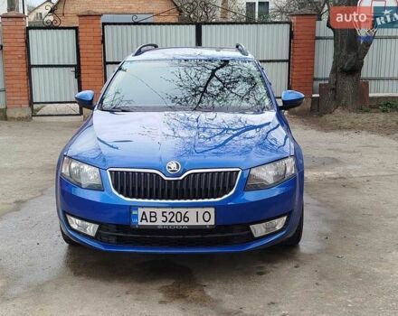 Синий Шкода Октавия, объемом двигателя 1.6 л и пробегом 172 тыс. км за 12500 $, фото 1 на Automoto.ua