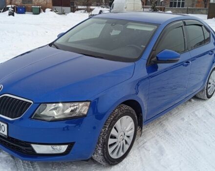 Синий Шкода Октавия, объемом двигателя 1.6 л и пробегом 202 тыс. км за 12000 $, фото 1 на Automoto.ua